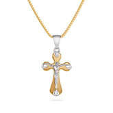Gold Crucifix Pendant - Dracakis Jewellers